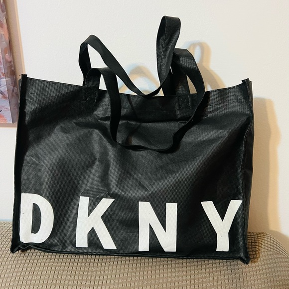 DKNY Monogrammed Handbag “Brown” - Picture 9 of 9